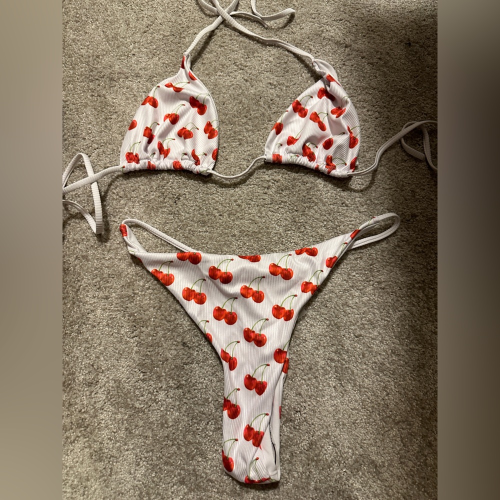Very cute cherry bikini